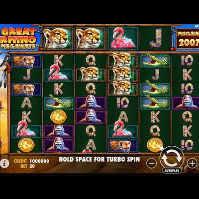 Game on the R24 slot shelf
